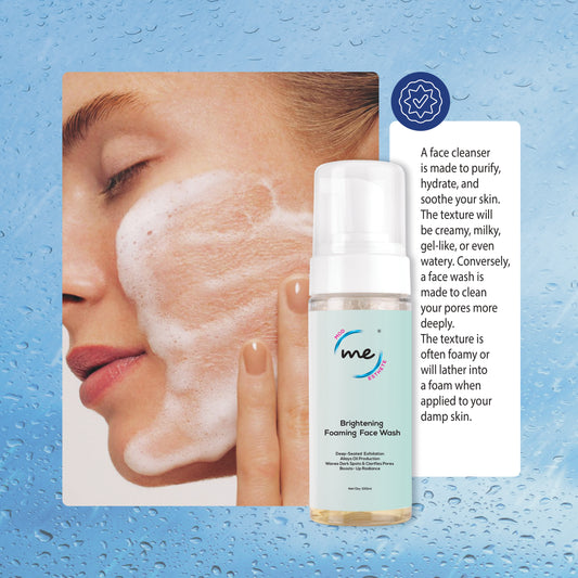 Mod Esthete ME Brightening Foam Face Wash | With 1% Salicylic Acid, Kojic Acid, Lactic Acid & Vitamin C | Exfoliating, Oil Control & Pigmentation Cleanser | For Oily & Acne-Prone Skin – 100ml