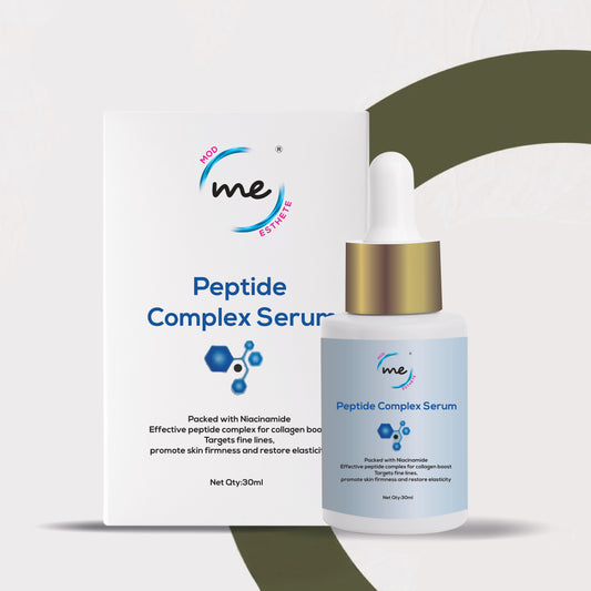 Mod Esthete ME Peptide Complex Serum | Anti-Aging, Hydrating & Firming | 7 Peptides + Niacinamide + N-Acetyl Glucosamine + Hyaluronic Acid | Reduces Fine Lines & Wrinkles – 30ml